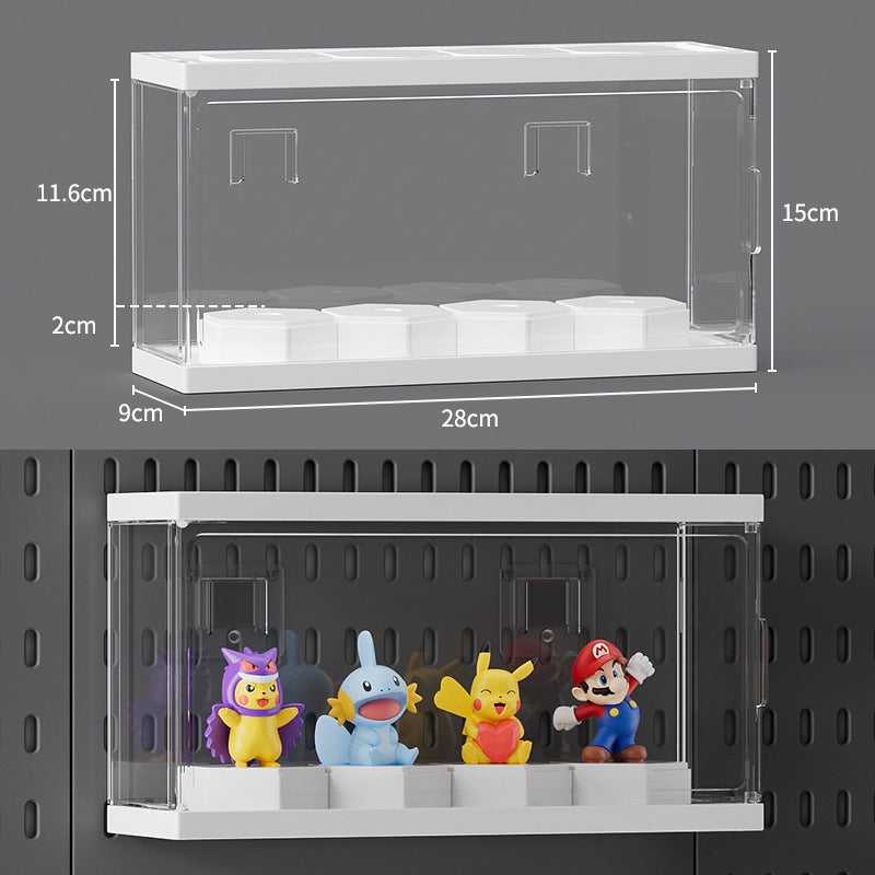 Cave Board Desktop Display Rack Instagram Style Storage Small Objects Punch-Free Clip-Type Household Dormitory Cave Board Rack - Image 1